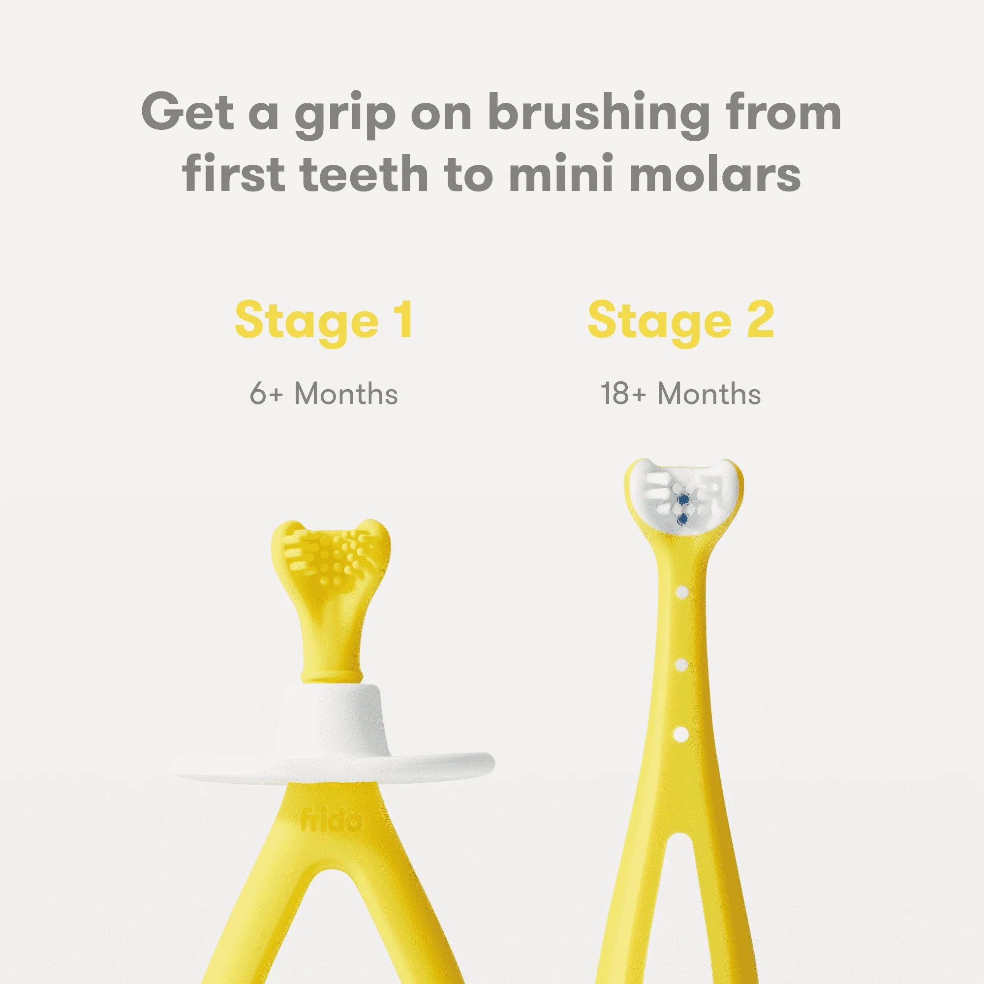 FridaBaby Grow-With-Me Training Toothbrush Set