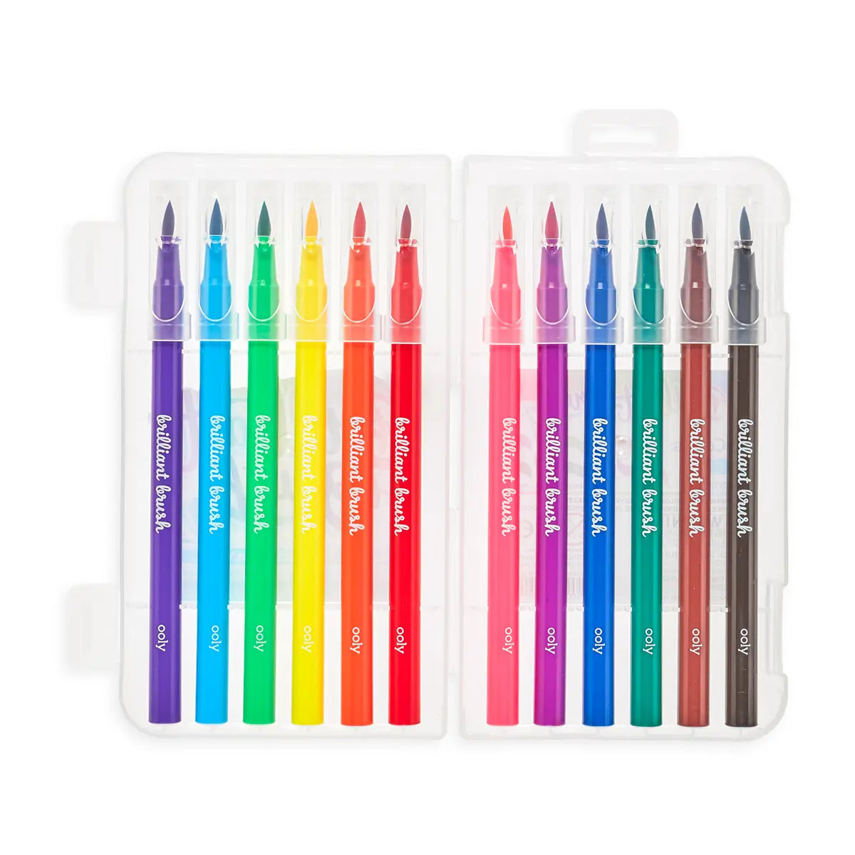 Brilliant Brush Markers - Set of 12