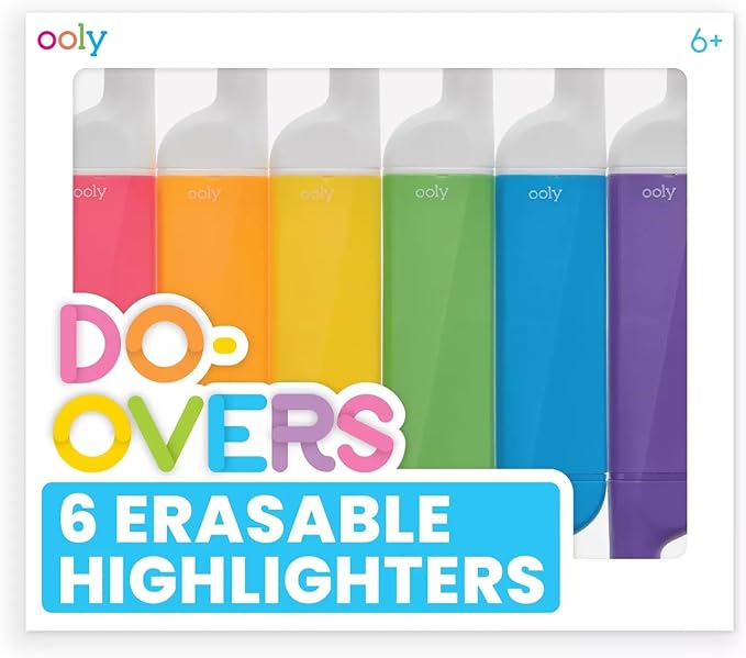 Do-Overs Erasable Highlighters