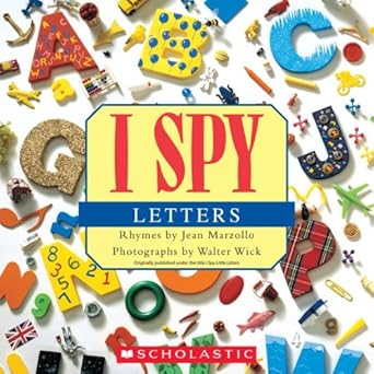 I Spy Little Letters Board Book