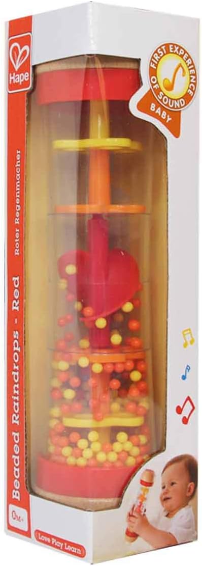 Hape Beaded Raindrops - Red