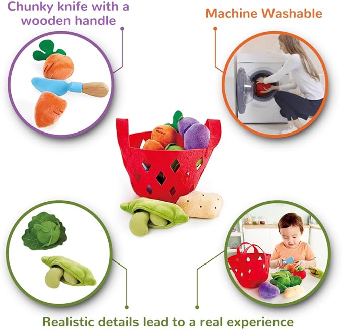 Hape Toddler Vegetable Basket