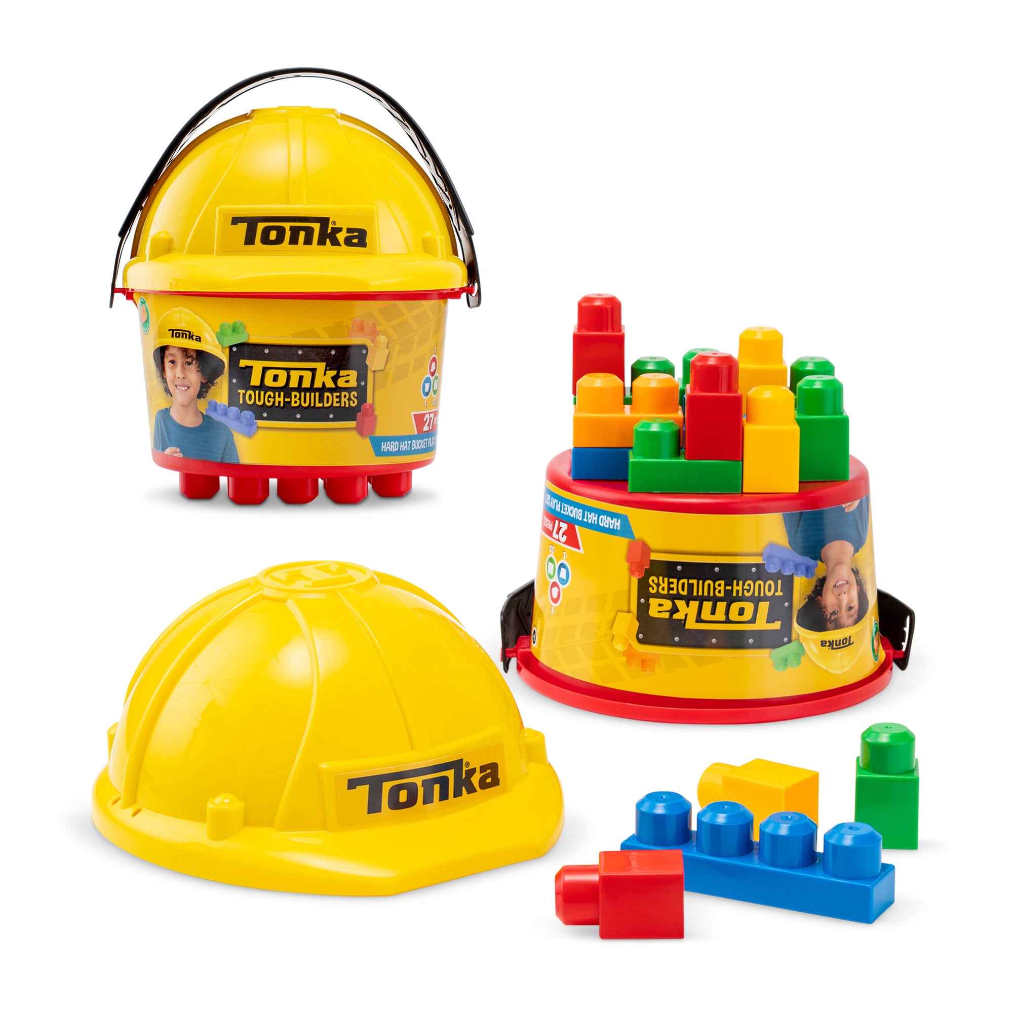 Tonka Mighty Builders Hard Hat & Bucket Playset