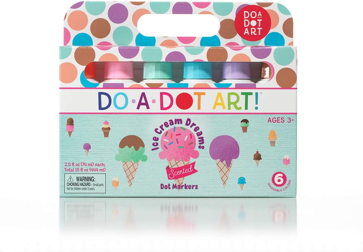 Do-A-Dot Art Ice Cream Dreams Marker 6 Pack