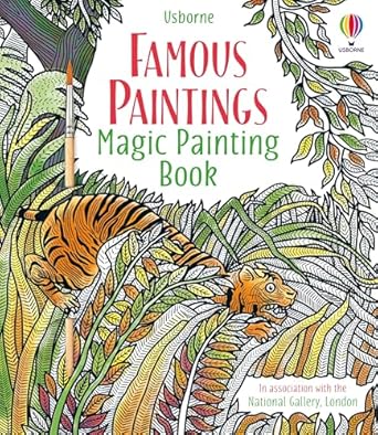 Famous Paintings Magic Painting Book