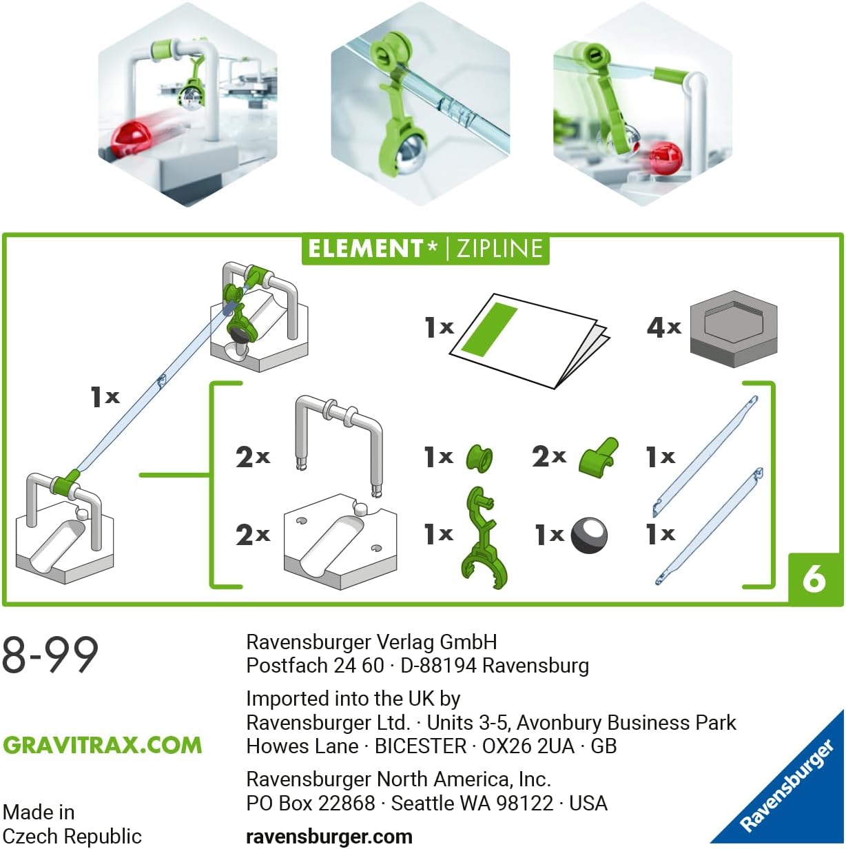 Ravensburger Gravitrax Zipline Element