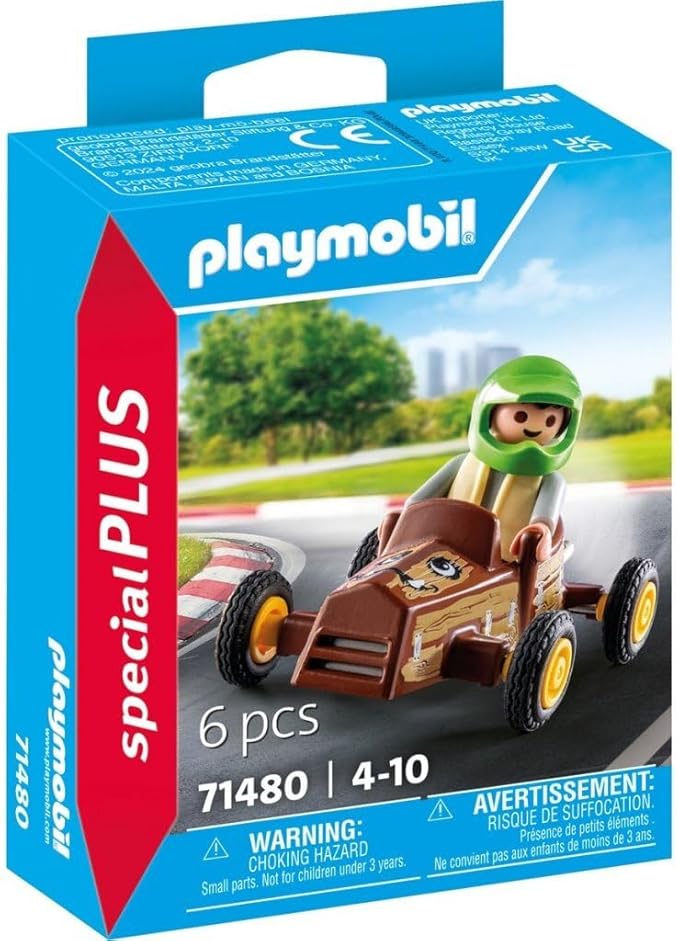 Playmobil Child With Go-Kart