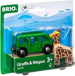 Brio Giraffe & Wagon