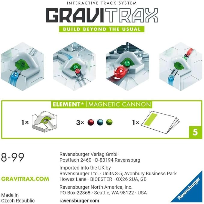 Ravensburger Gravitrax Magnetic Cannon Element