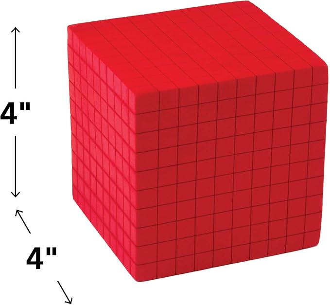 Base Ten Thousands Cube