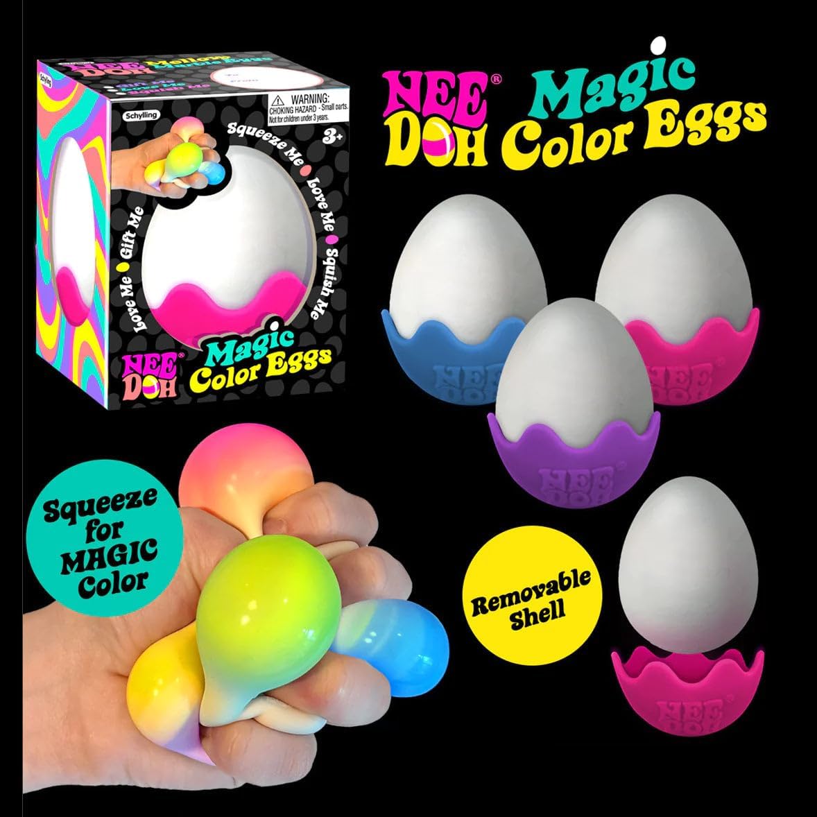 Magic Color Egg NeeDoh