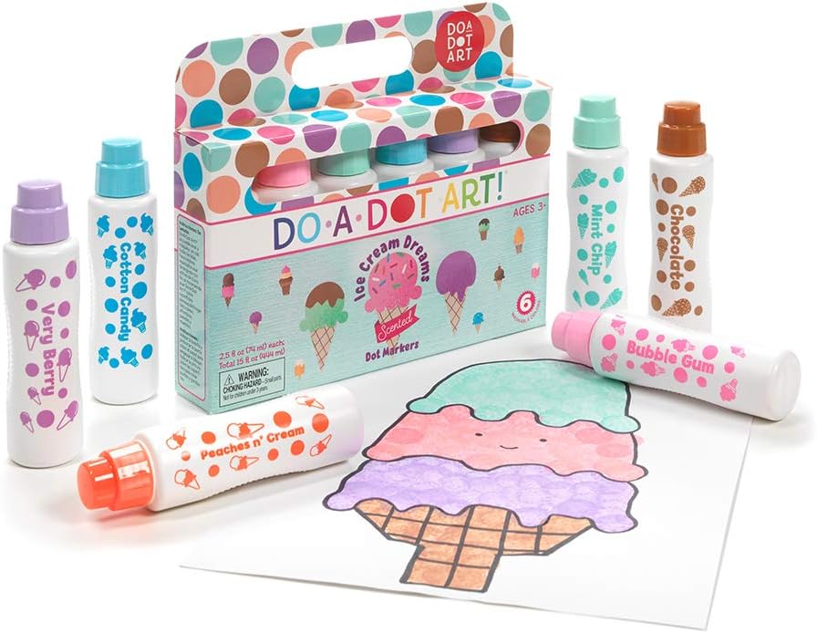 Do-A-Dot Art Ice Cream Dreams Marker 6 Pack