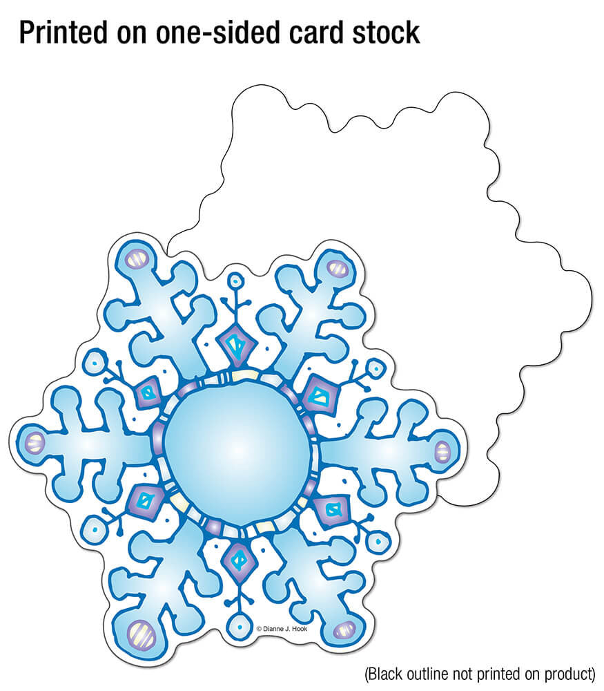 Snowflake Cut Outs - DJ Inkers