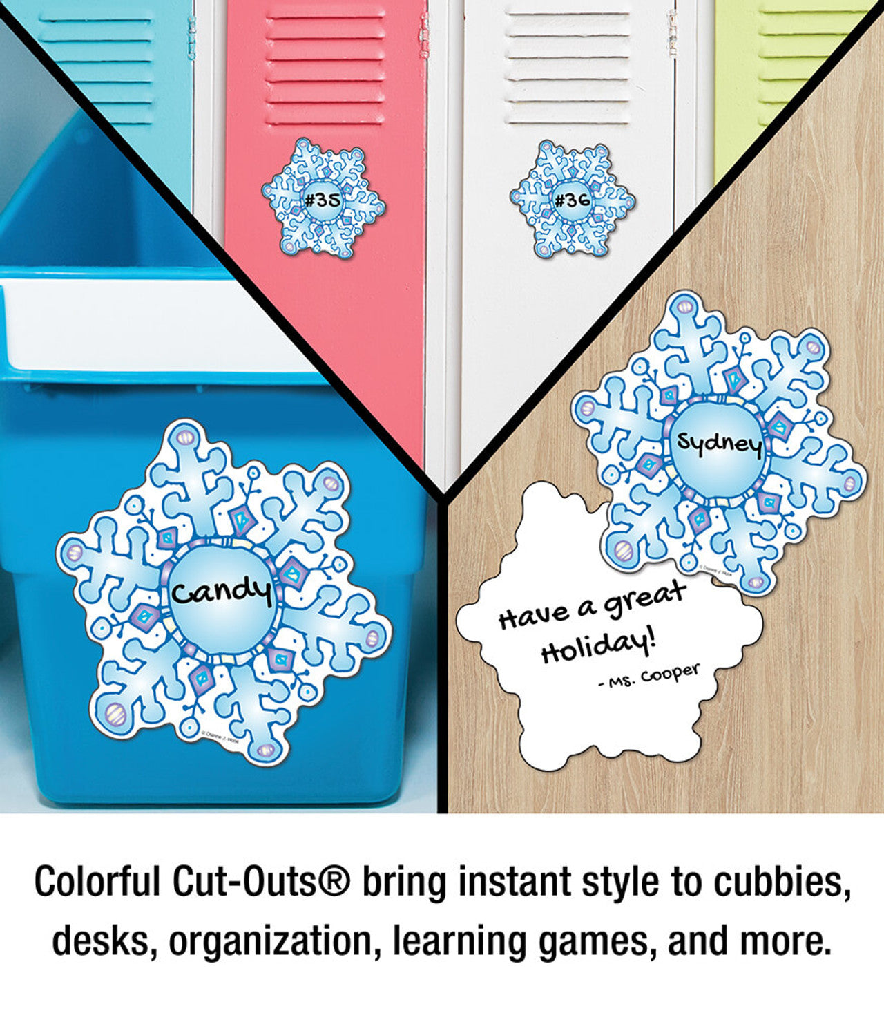 Snowflake Cut Outs - DJ Inkers