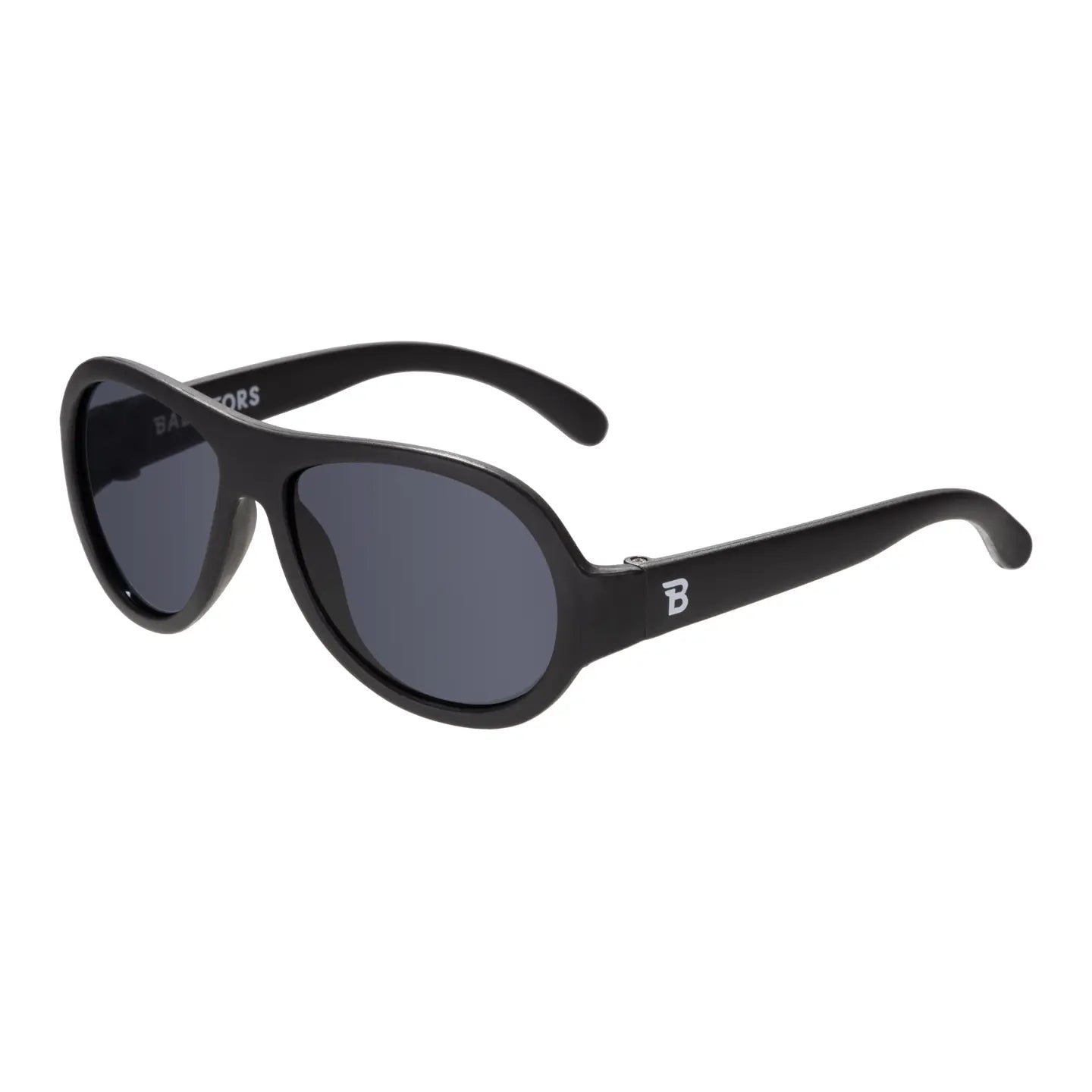 Babiators Jet Black Aviator Baby and Kid Sunglasses