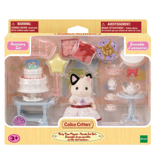 Calico Critters Party Time Tuxedo Cat