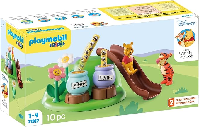 Playmobil 1.2.3 & Disney: Winnie's & Tigger's Bee Garden