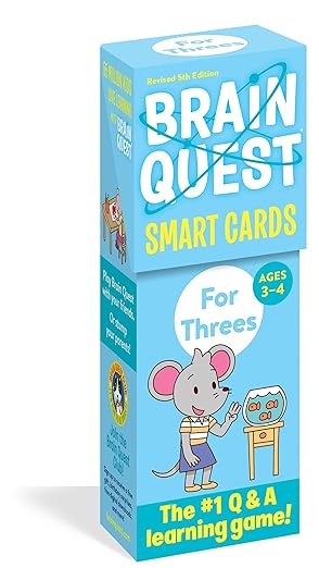 Brain Quest For Threes Smart Cards. Rev 5th Ed