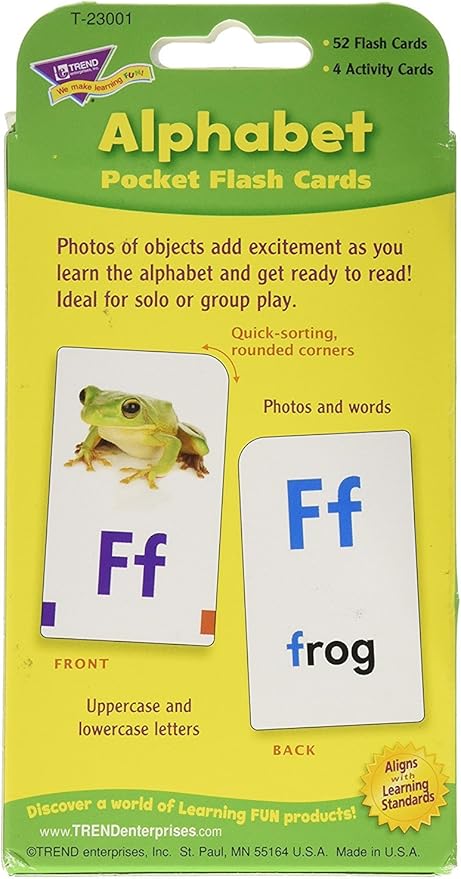 Alphabet Pocket Flashcards