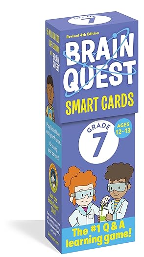 Brain Quest 7th Grade Smart Cards. Rev 4th Ed