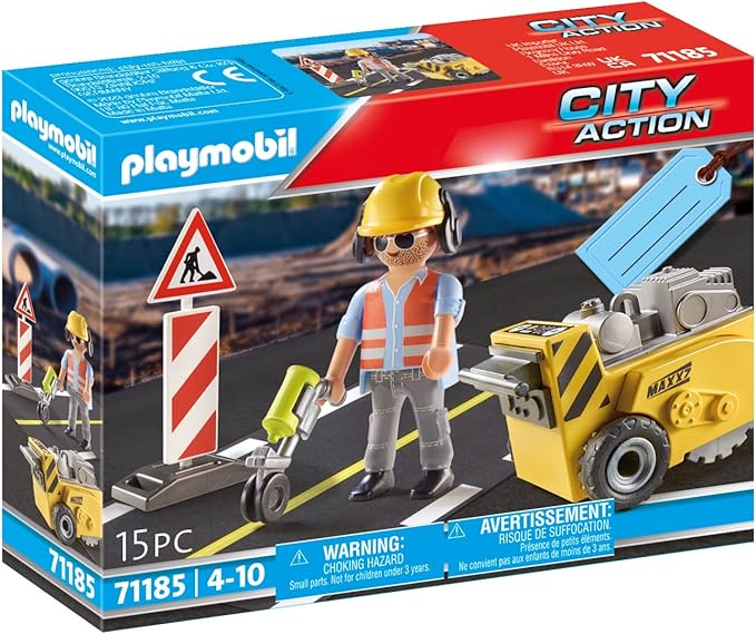 Playmobil Construction Worker Gift Set