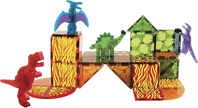 Magna-Tiles Dino World 40-Piece Set