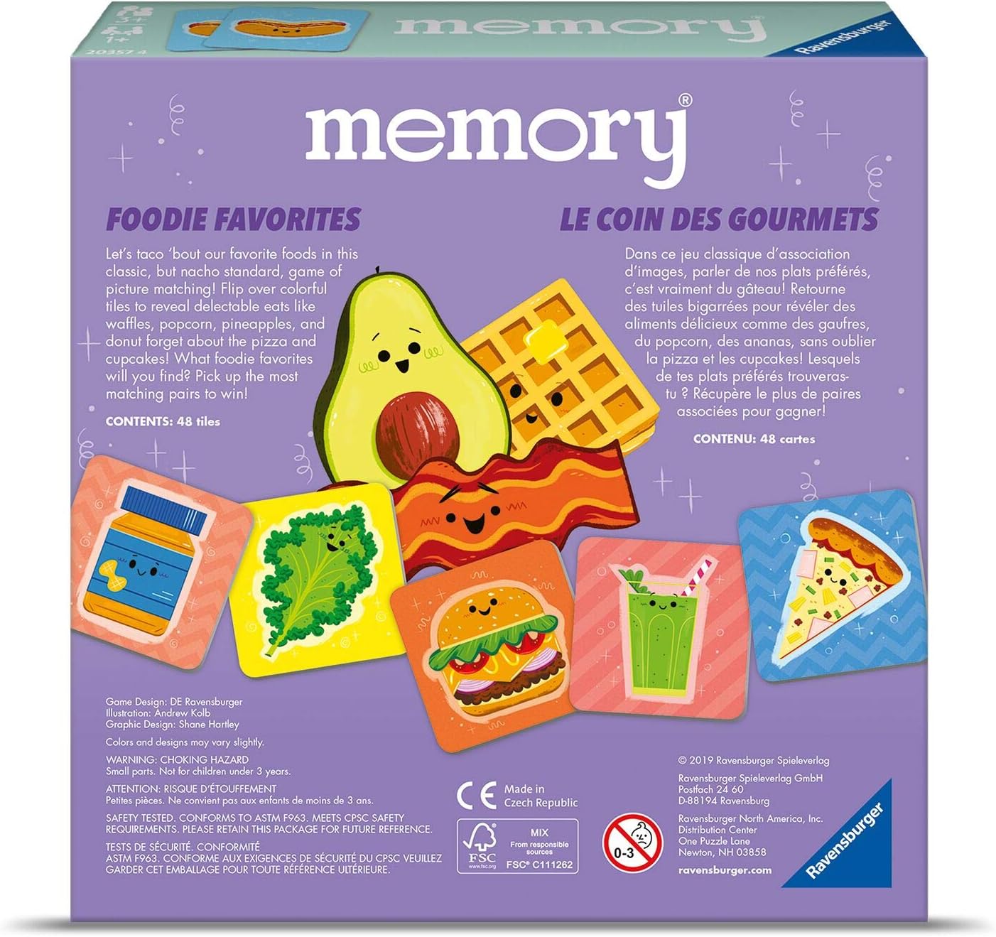 Memory Matching Game - Foodie Favorites