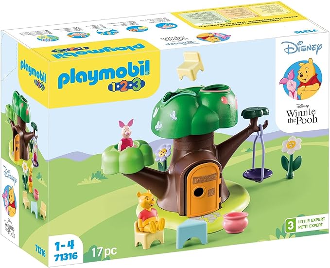 Playmobil 1.2.3 & Disney: Winnie's & Piglet's Tree House