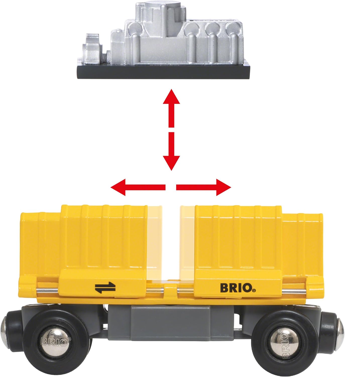 Brio Three Wagon Cargo Train