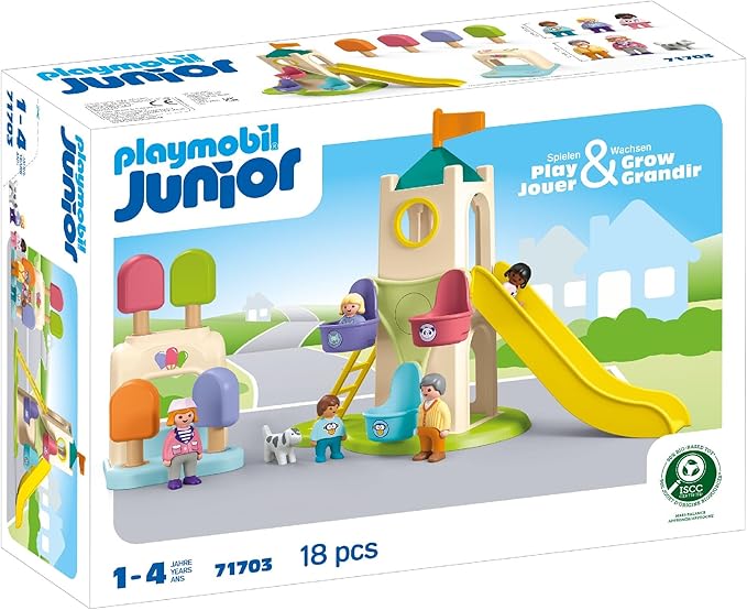 Playmobil Junior: Adventure Tower with Ice Cream Booth