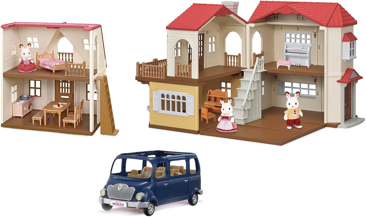 Calico Critters Red Roof Grand Mansion