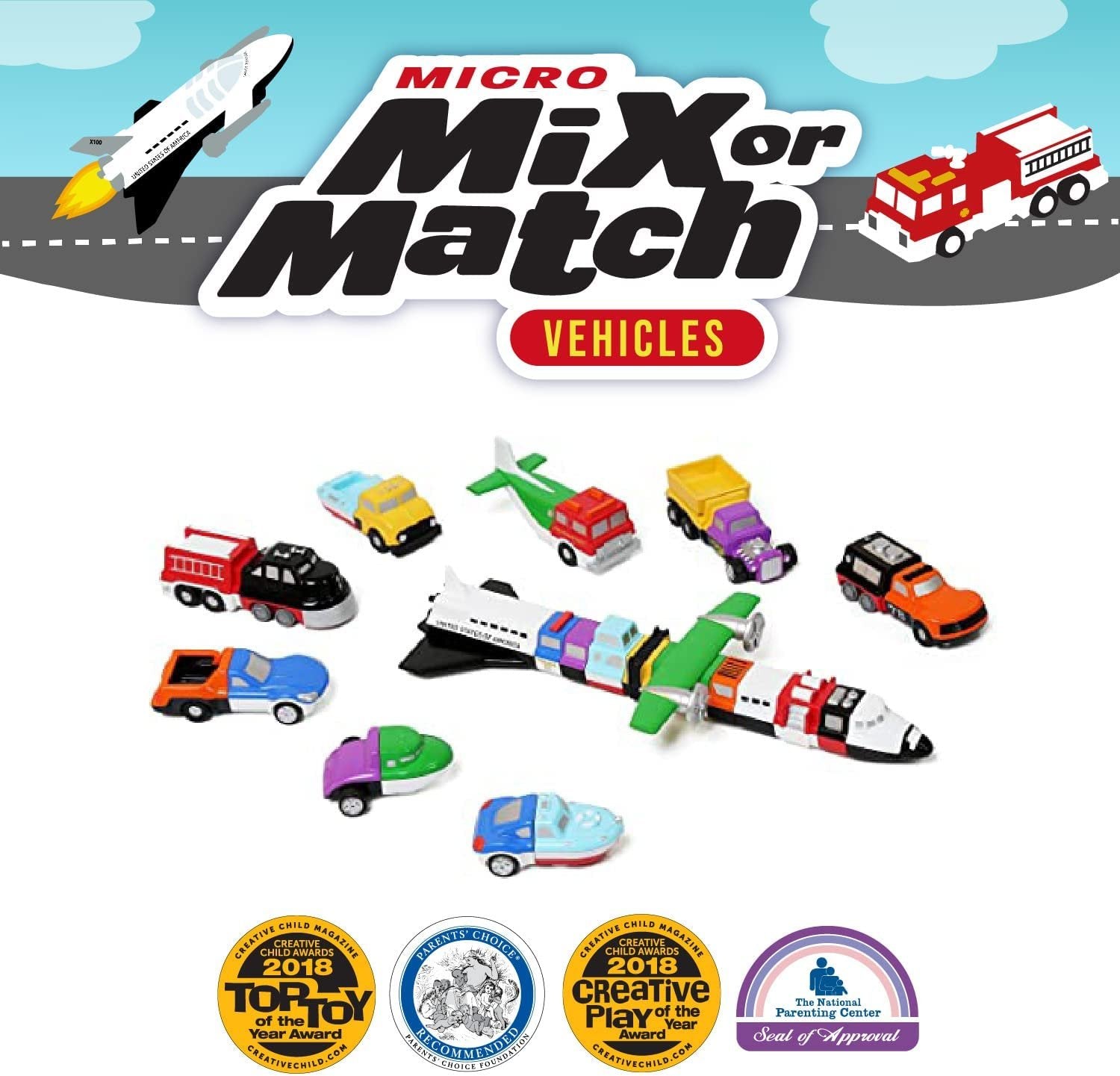 MICRO Mix or Match Vehicles - Set 1