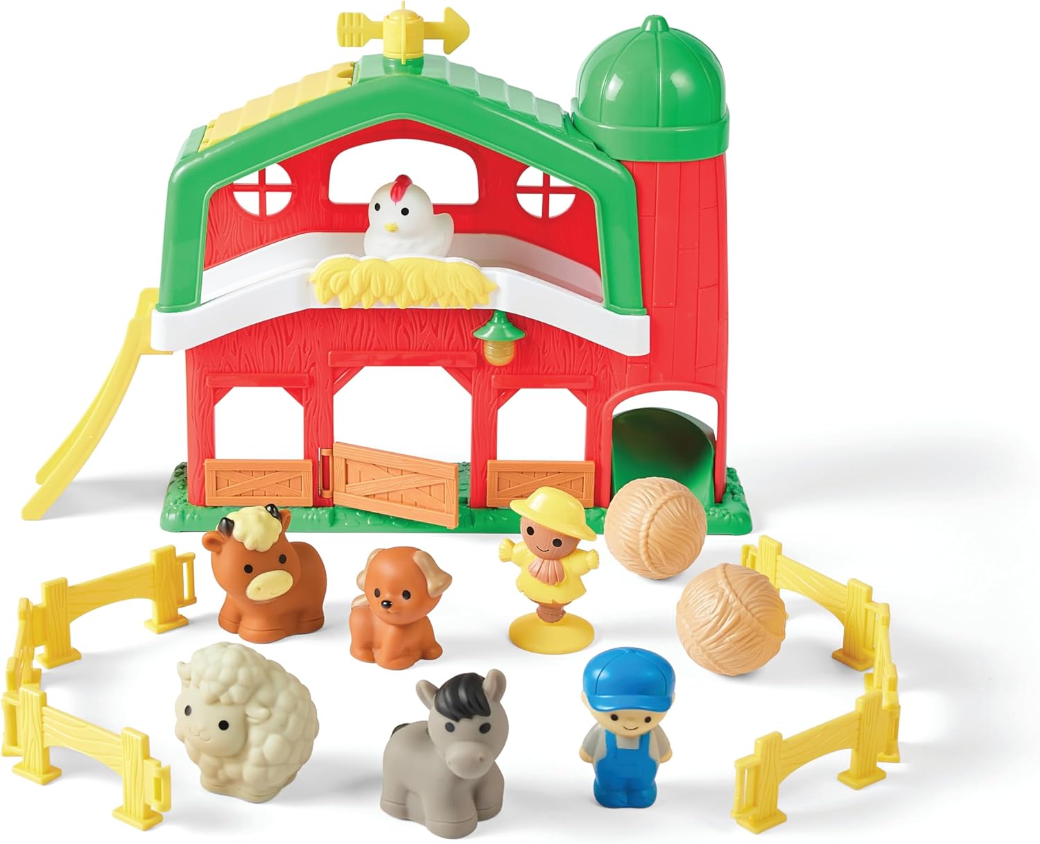 Kidoozie Barnyard Farm Playset