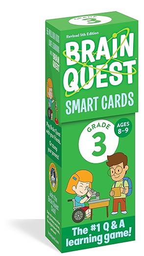 Brain Quest 3rd Grade Smart Cards. Rev 5th Ed