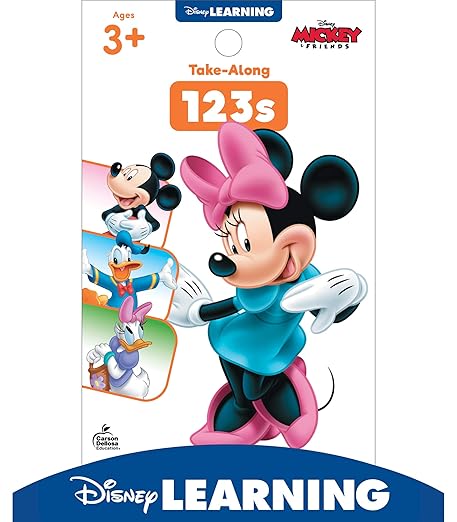 My Take-Along Tablet: Mickey & Friends 123s Activity Pad Preschool - Grade 1