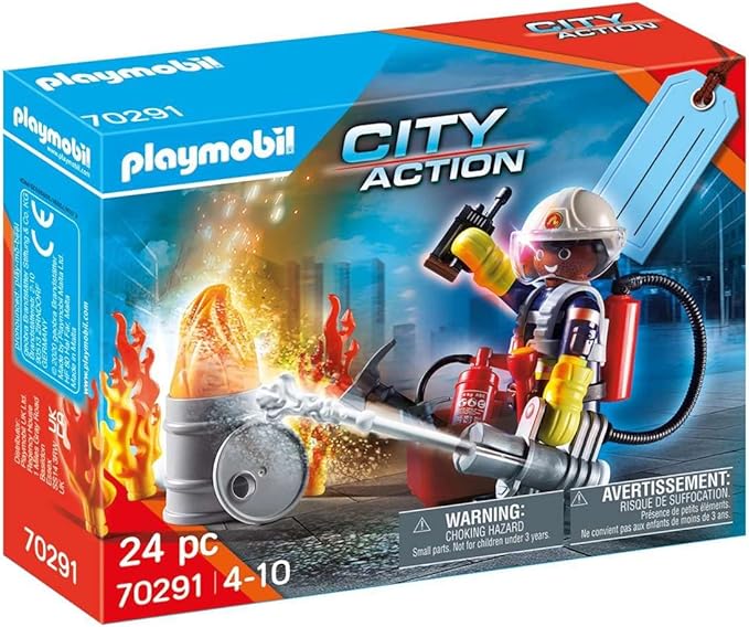 Playmobil City Action Fire Rescue Gift Set