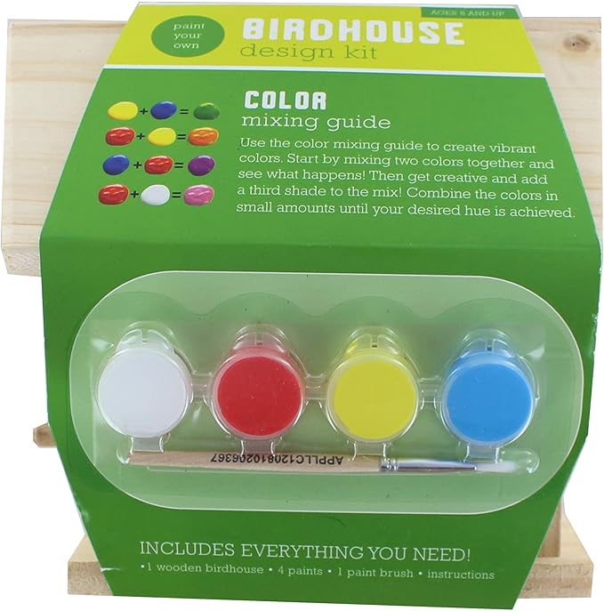 Paint Your Own Birdhouse Kit