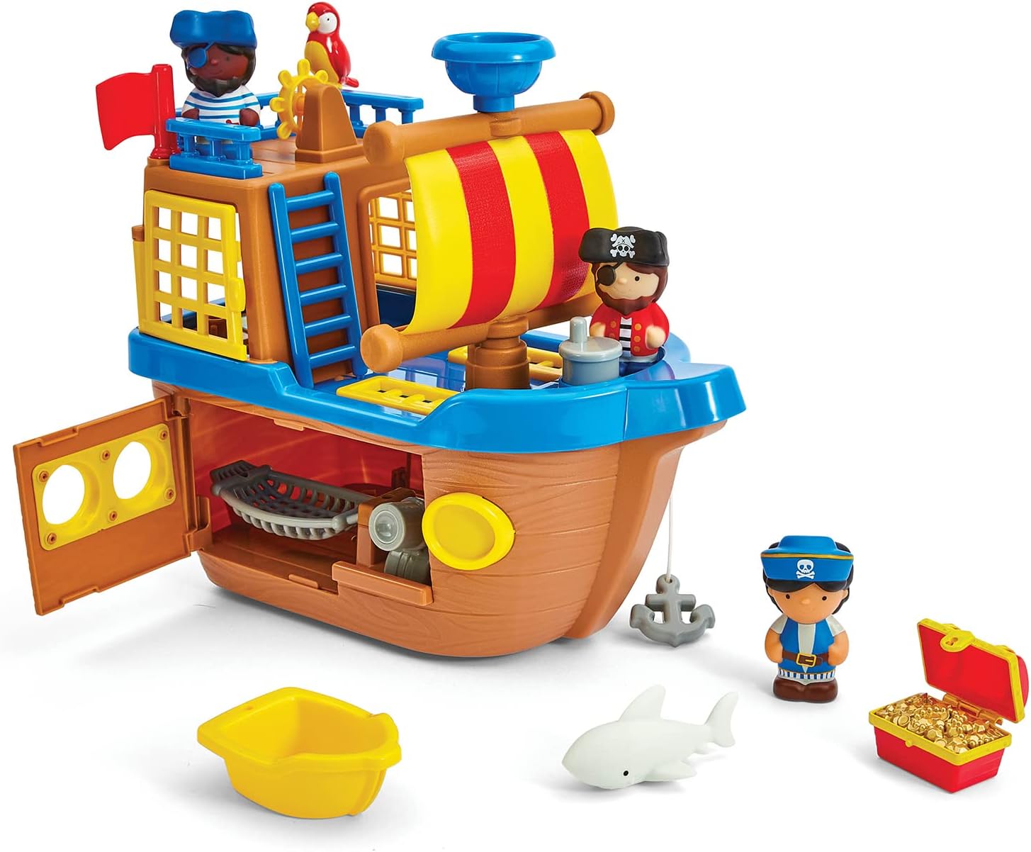 Kidoozie Rockin' Pirate Ship Playset