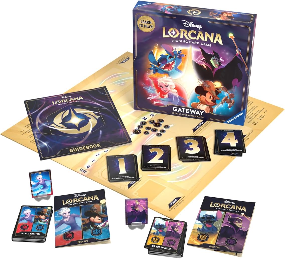 Ravensburger Disney Lorcana TCG: Gateway Board Game