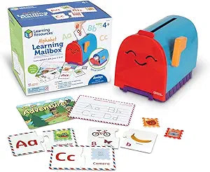 Alphabet Learning Mailbox