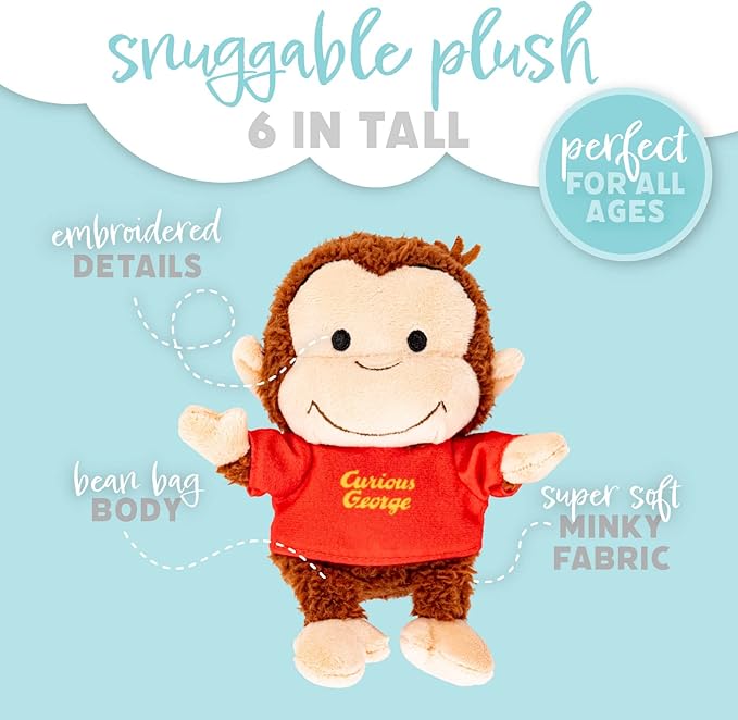 Curious George Cuteeze Plush