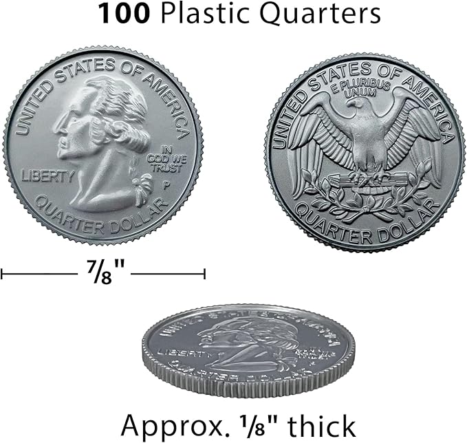 Play Money Quarters