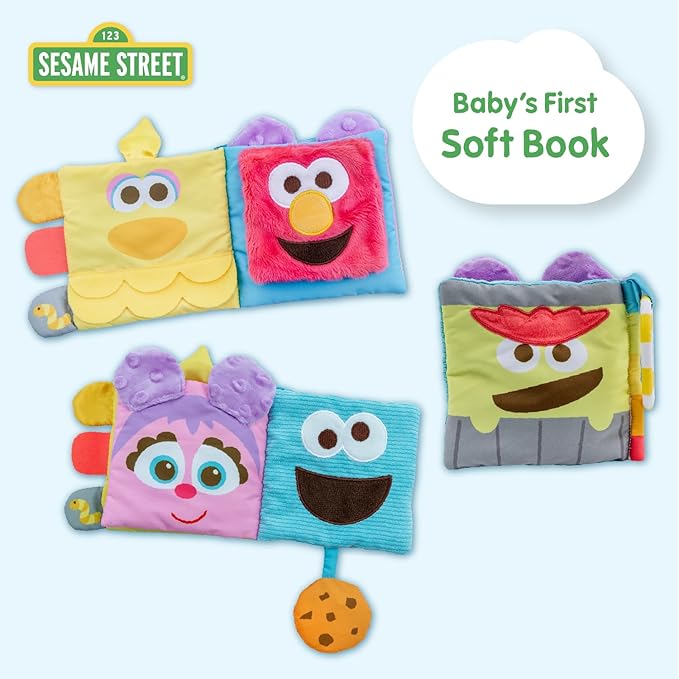 Sesame Street Sensory Soft Book