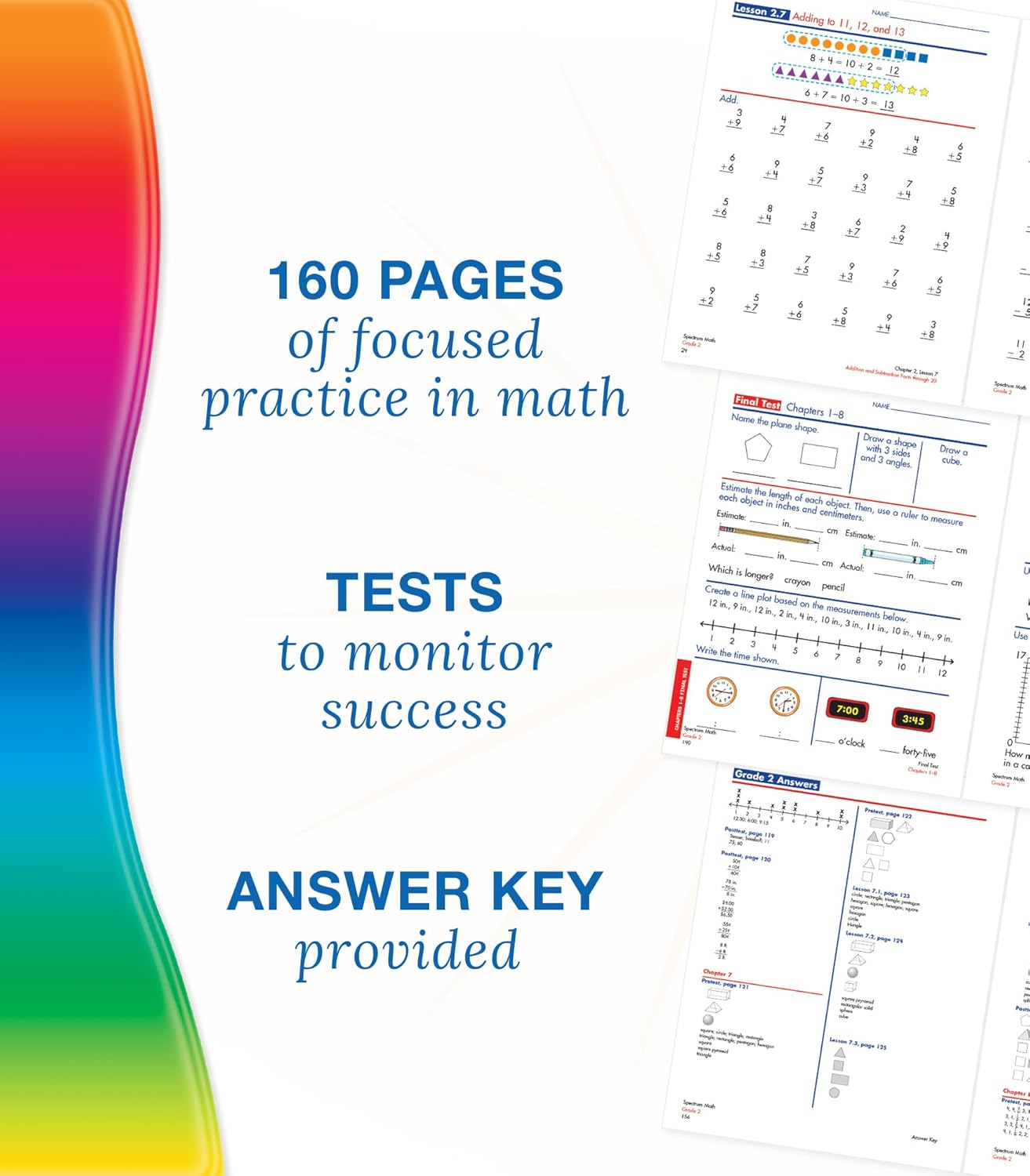 Spectrum Math Workbook Grade 2 Paperback