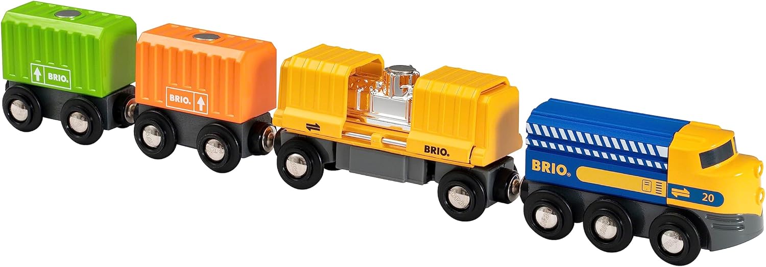 Brio Three Wagon Cargo Train