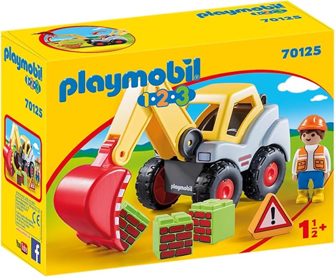 Playmobil 123 Shovel Excavator