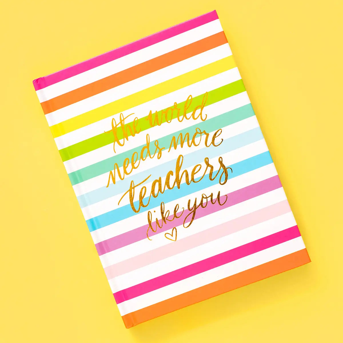 Teacher Appreciation Hardcover Notebook