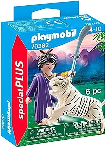 Playmobil Fighter With Tiger