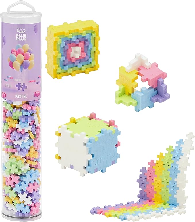 PLUS PLUS Pastel 240 Piece Color Mix