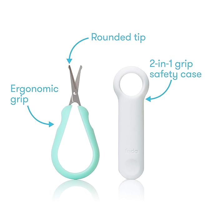 FridaBaby Easy Grip Nail Scissors